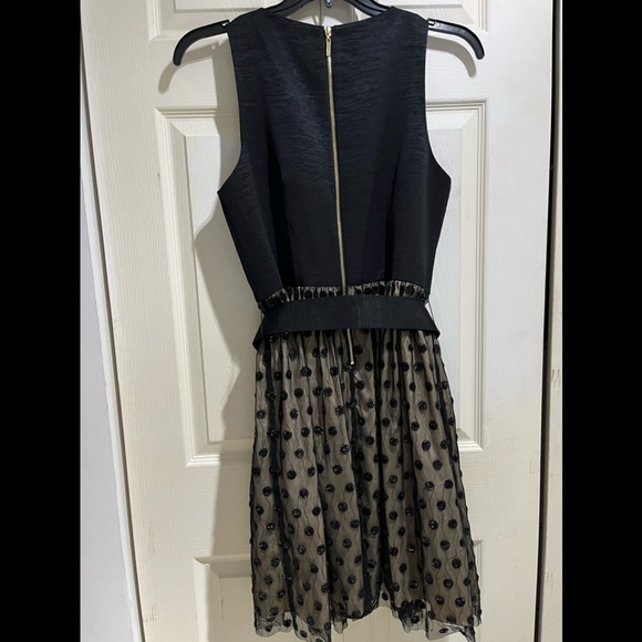 Elisa J Black/Gold dress in Size 12 - Picture 2 of 2